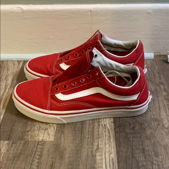 Low top red vans - Picture 2 of 4